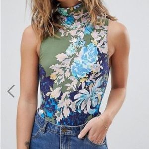 Free People High Neck Bodysuit